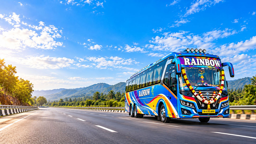 Rainbow Travels Tourist Bus