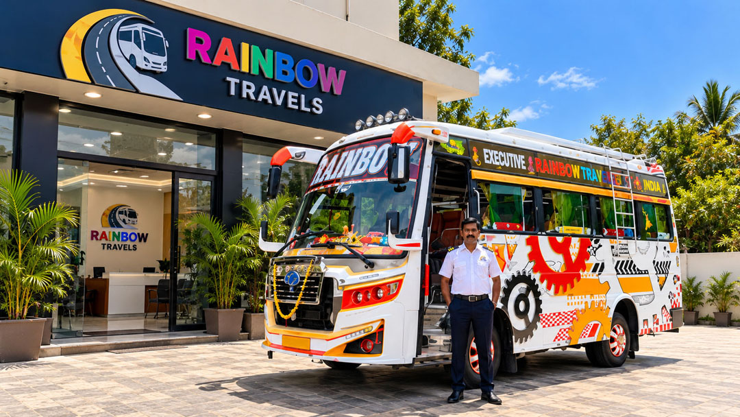 Tempo Traveller rental with driver across India